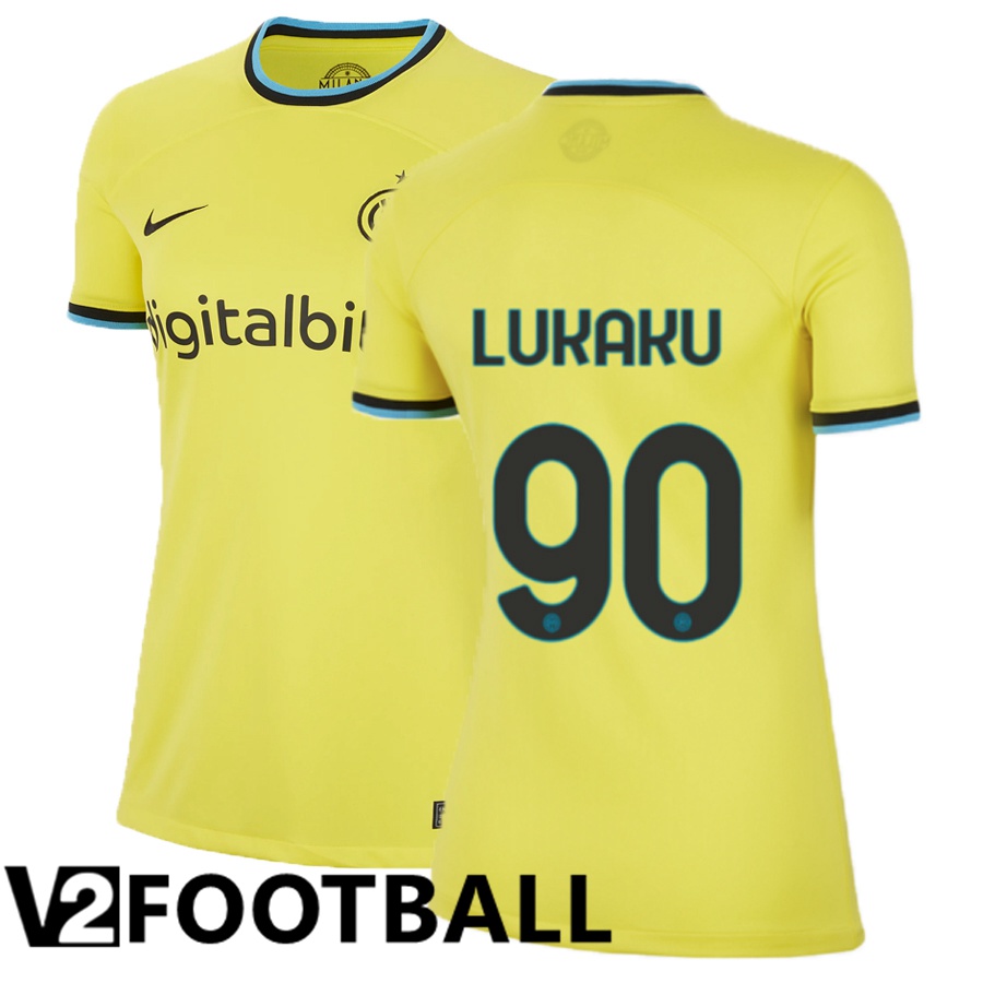 Inter Milan (Lukaku 90) Womens Third Shirts 2022/2023