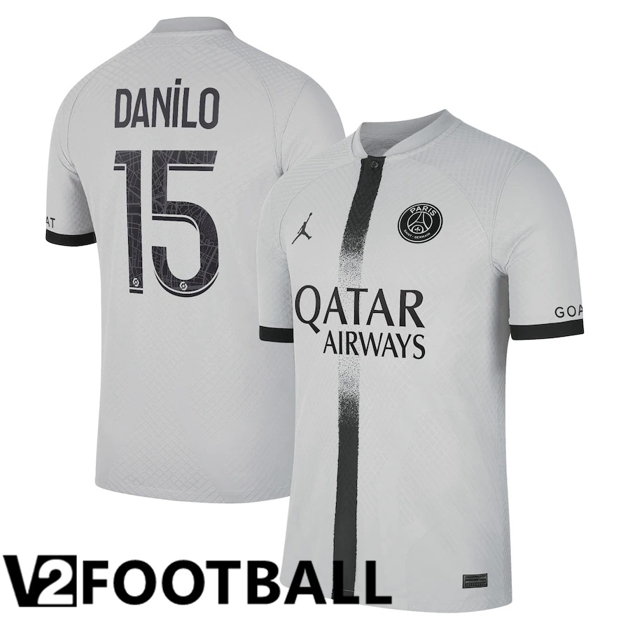 Paris Saint Germain (Danilo 15) Away Shirts 2022/2023