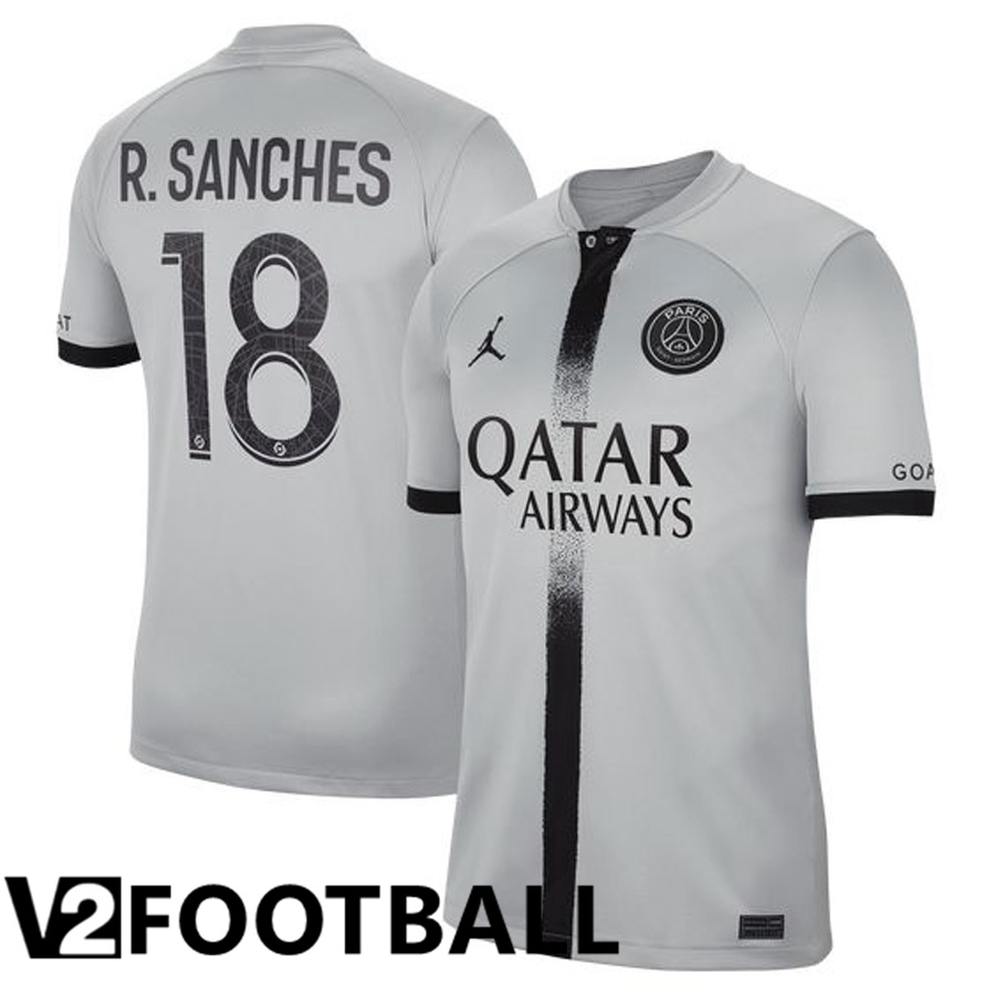 Paris Saint Germain (R.Sanches 18) Away Shirts 2022/2023