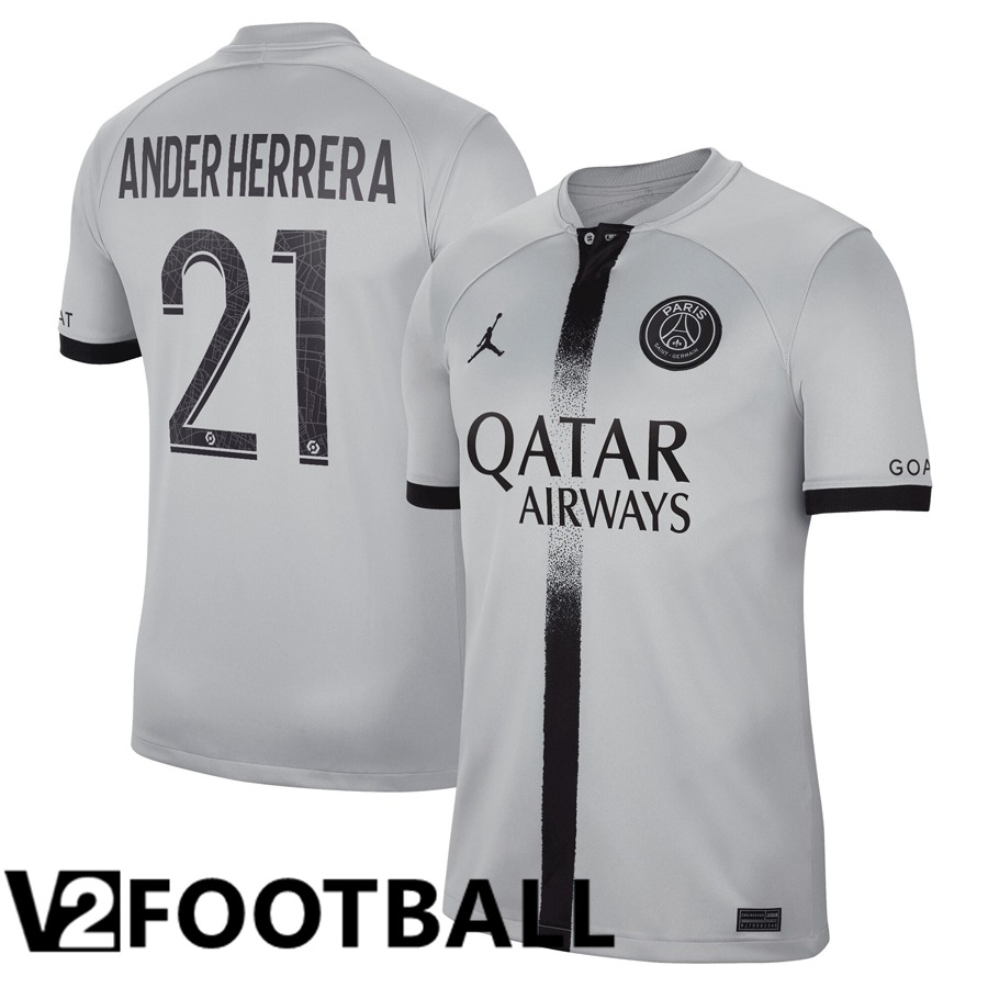 Paris Saint Germain (Ander Herrera 21) Away Shirts 2022/2023