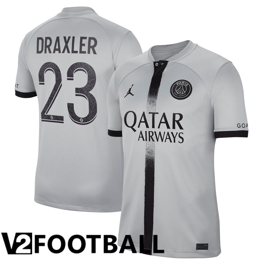 Paris Saint Germain (Draxler 23) Away Shirts 2022/2023