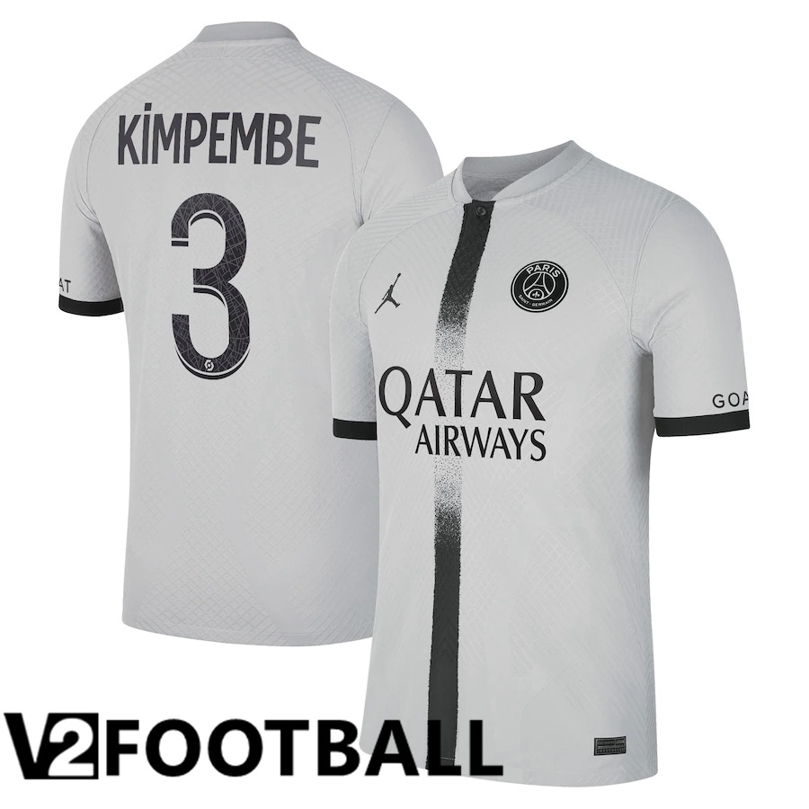 Paris Saint Germain (Kimpembe 3) Away Shirts 2022/2023