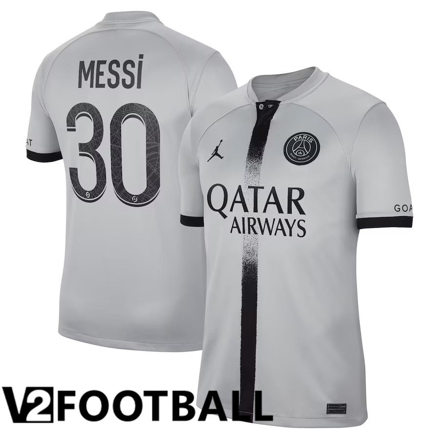 Paris Saint Germain (Messi 30) Away Shirts 2022/2023