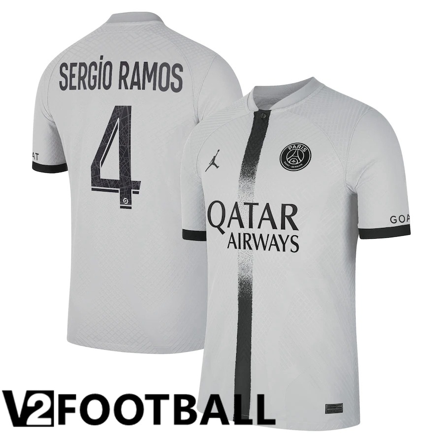 Paris Saint Germain (Sergio Ramos 4) Away Shirts 2022/2023