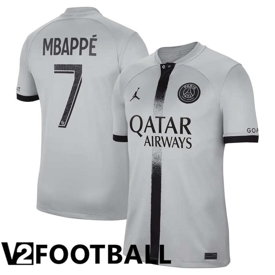 Paris Saint Germain (Mbappé 7) Away Shirts 2022/2023