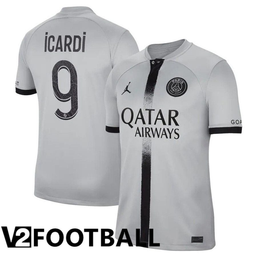 Paris Saint Germain (Icardi 9) Away Shirts 2022/2023