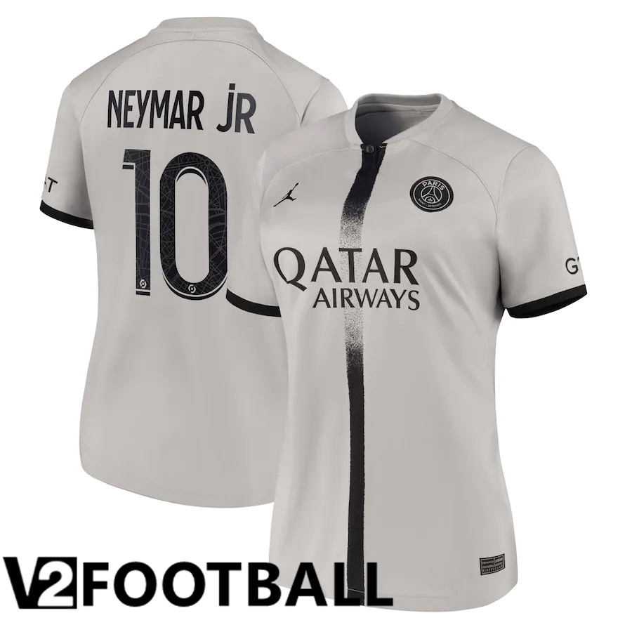 Paris Saint Germain (Neymar Jr 10) Womens Away Shirts 2022/2023