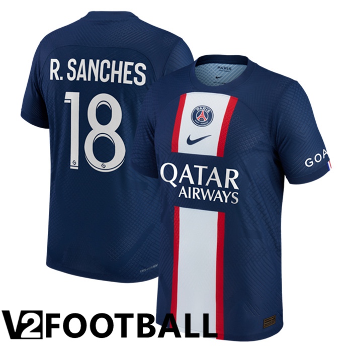 Paris Saint Germain (R.Sanches 18) Home Shirts 2022/2023
