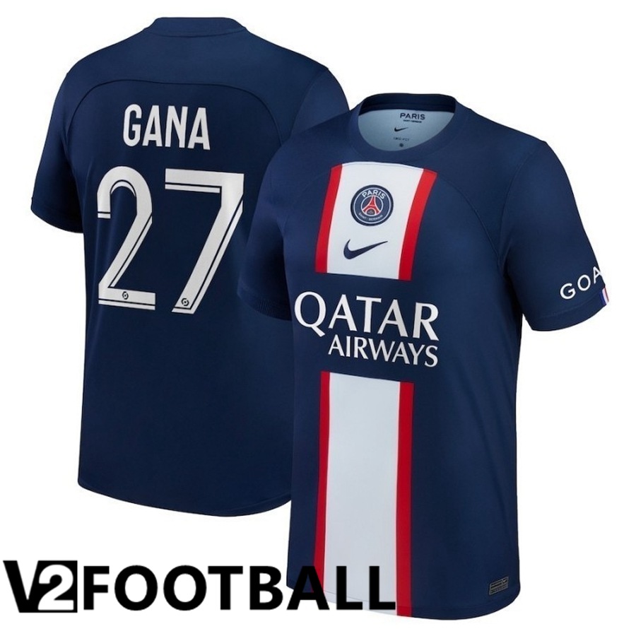 Paris Saint Germain (Gana 27) Home Shirts 2022/2023