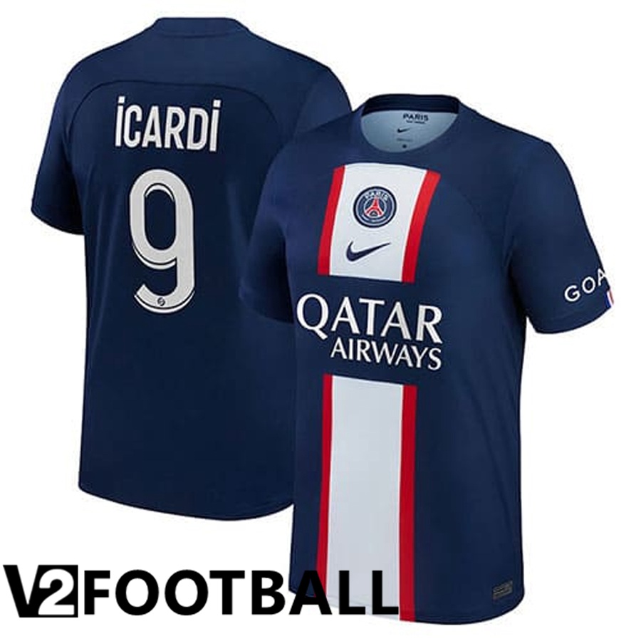 Paris Saint Germain (Icardi 9) Home Shirts 2022/2023