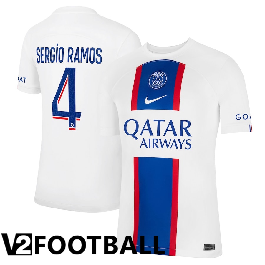 Paris Saint Germain (Sergio Ramos 4) Third Shirts 2022/2023