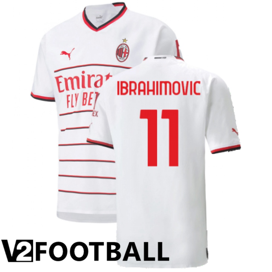 AC Milan (Ibrahimovic 11) Away Shirts 2022/2023
