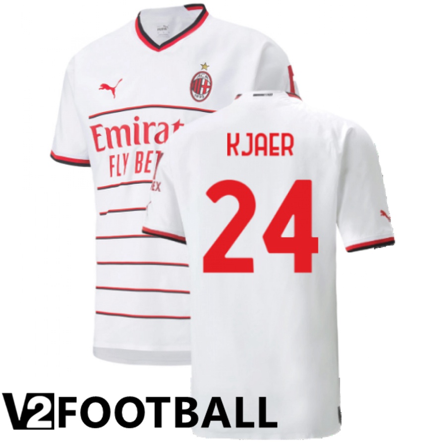 AC Milan (Kjaer 24) Away Shirts 2022/2023
