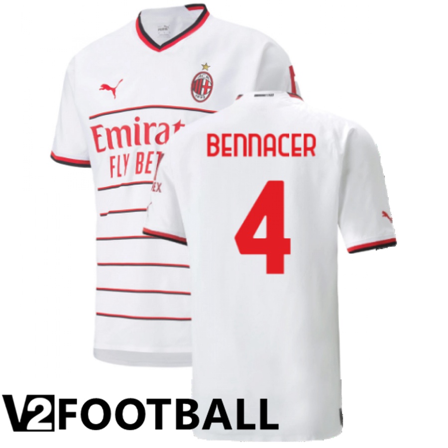 AC Milan (Bennacer 4) Away Shirts 2022/2023