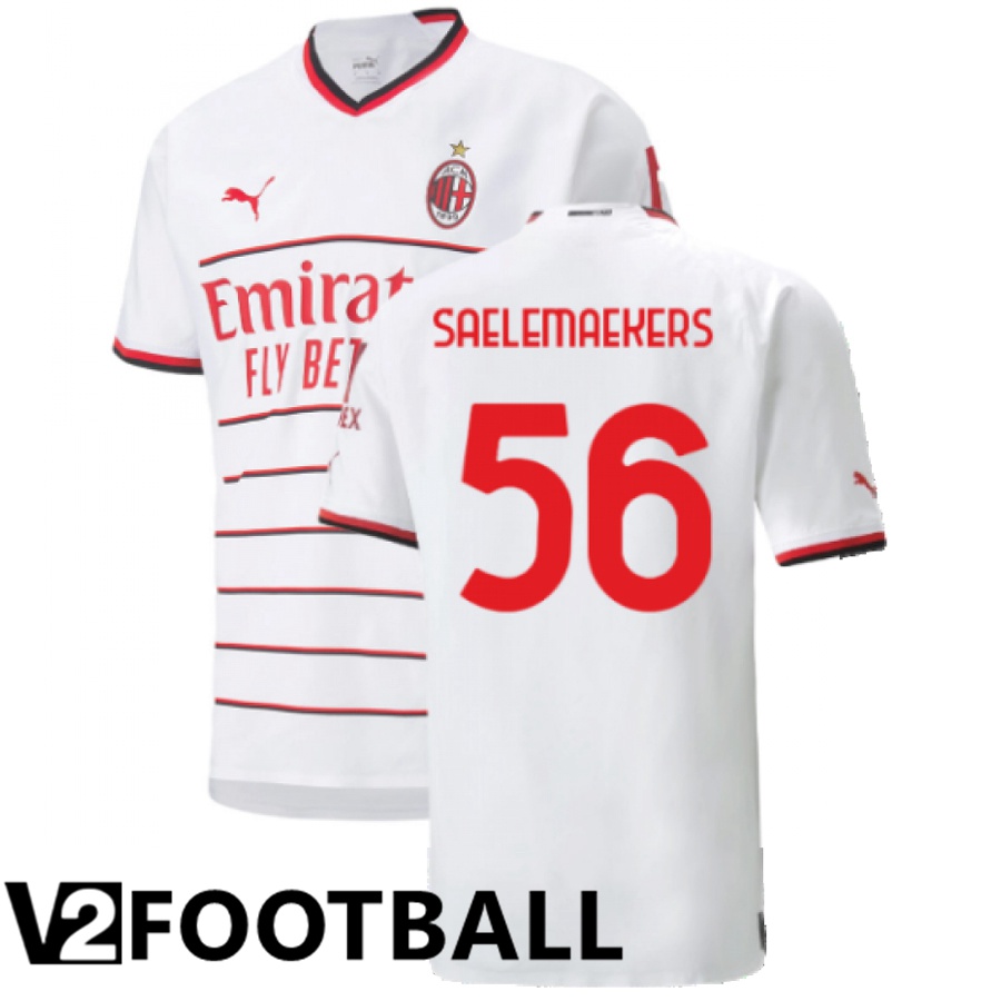 AC Milan (Saelemaekers 56) Away Shirts 2022/2023
