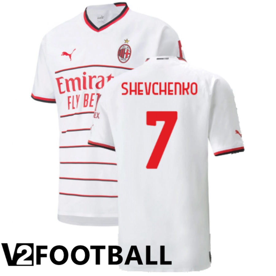 AC Milan (Shevchenko 7) Away Shirts 2022/2023