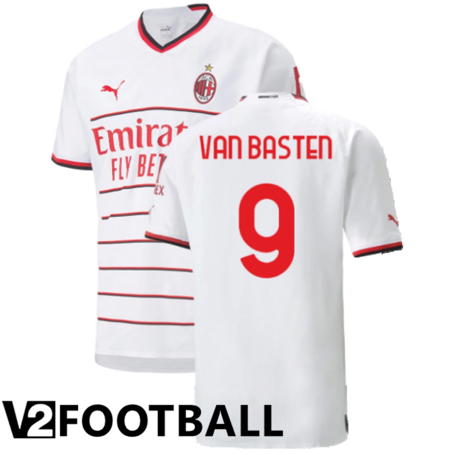 AC Milan (Van Basten 9) Away Shirts 2022/2023