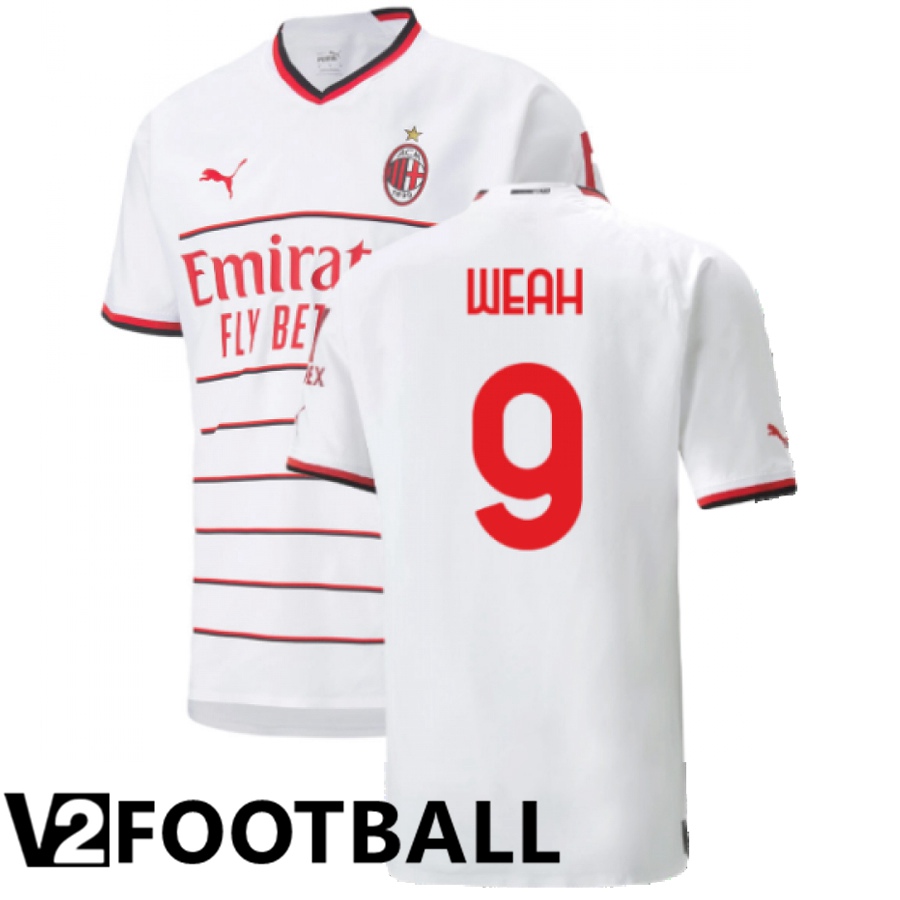 AC Milan (Weah 9) Away Shirts 2022/2023