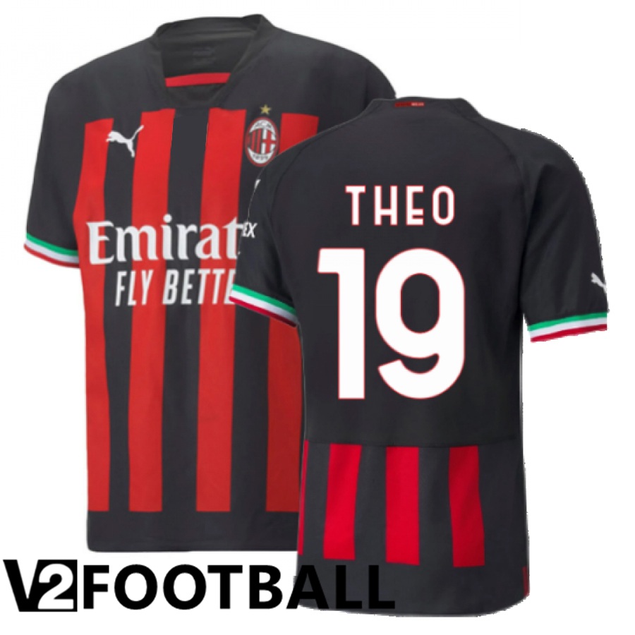 AC Milan (Theo 19) Home Shirts 2022/2023