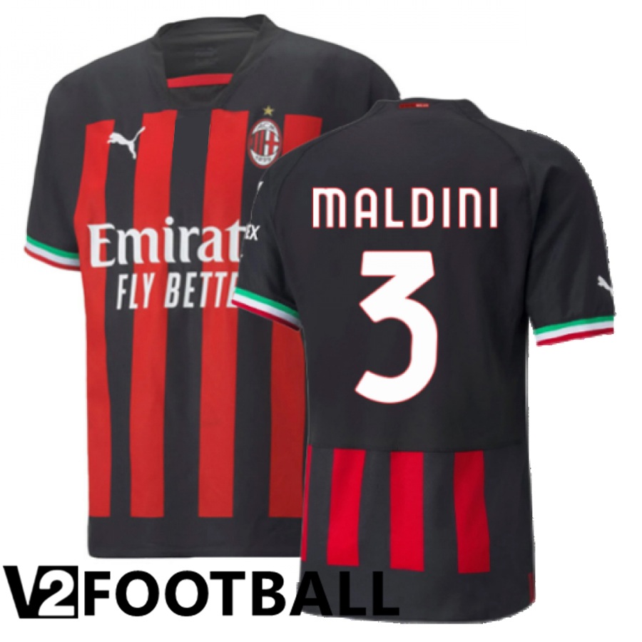 AC Milan (Maldini 3) Home Shirts 2022/2023