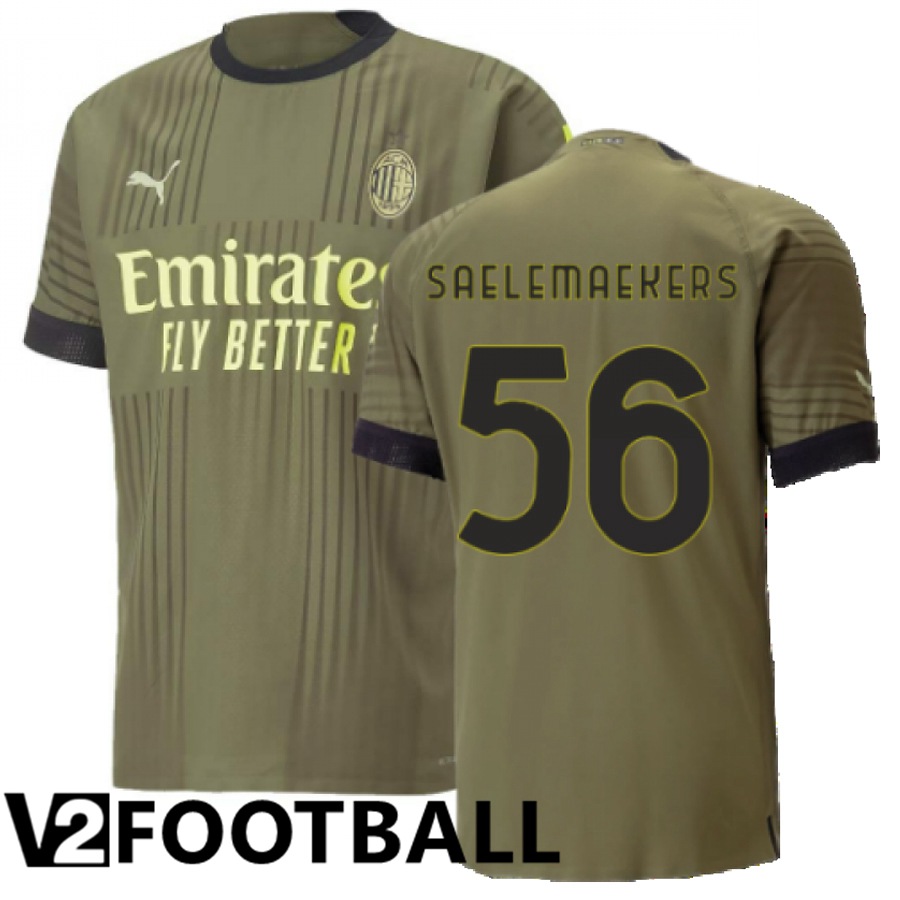 AC Milan (Saelemaekers 56) Third Shirts 2022/2023