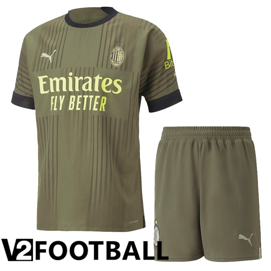 AC Milan Kids Third Shirts 2022/2023
