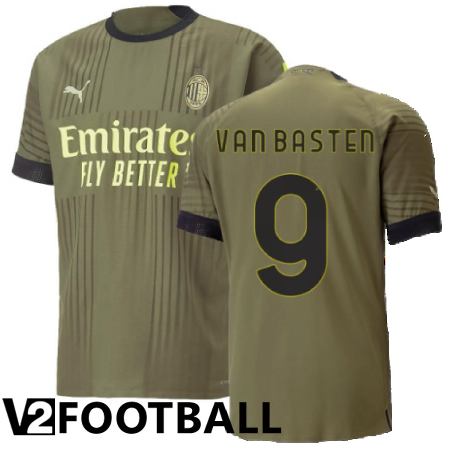 AC Milan (Van Basten 9) Third Shirts 2022/2023