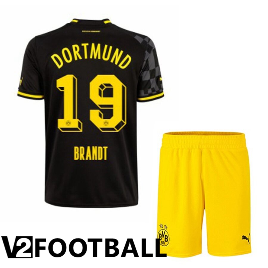 Borussia Dortmund (BRANDT 19) Kids Away Shirts 2022/2023