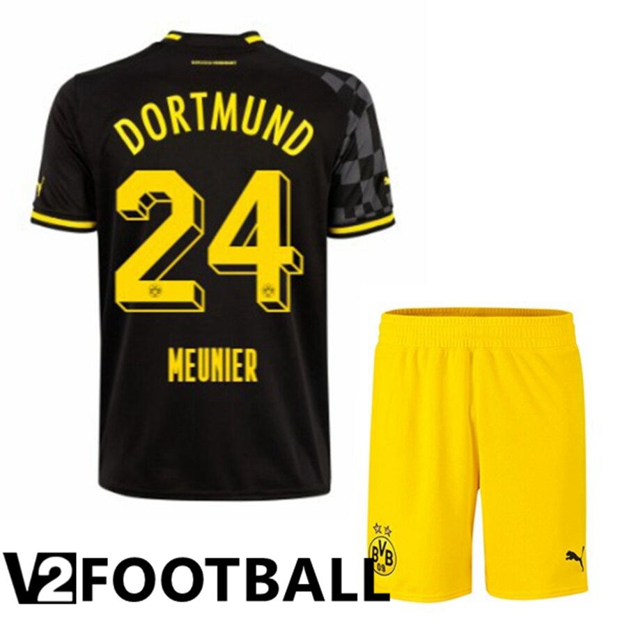 Borussia Dortmund (MEUNIER 24) Kids Away Shirts 2022/2023
