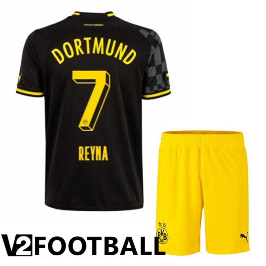 Borussia Dortmund (REYNA 7) Kids Away Shirts 2022/2023
