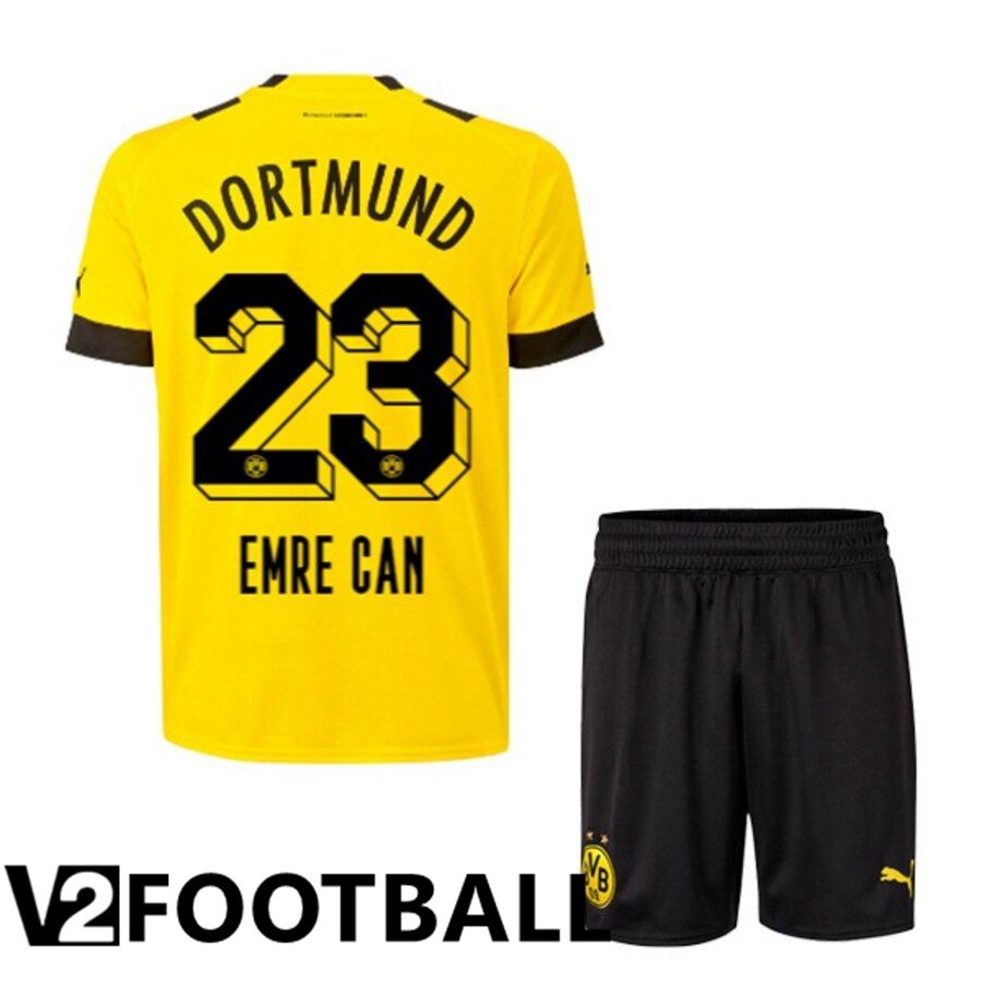 Borussia Dortmund (EMRE CAN 23) Kids Home Shirts 2022/2023