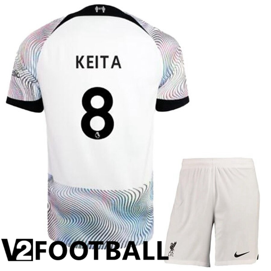 FC Liverpool（KEITA 8）Kids Away Shirts 2022/2023
