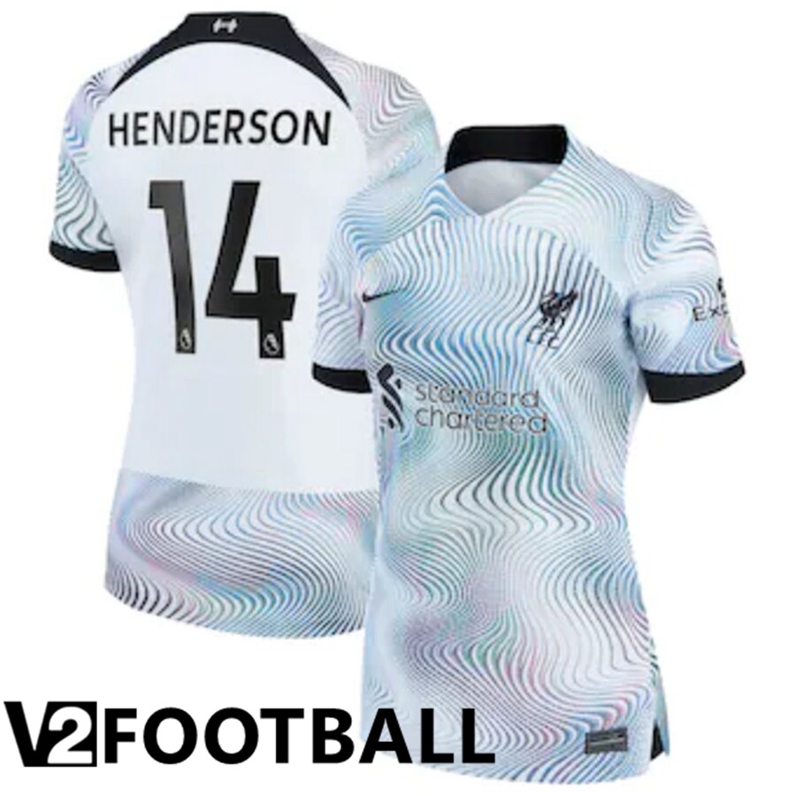 FC Liverpool（HENDERSON 14）Womens Away Shirts 2022/2023