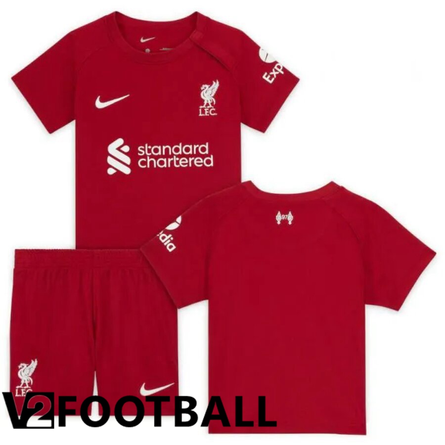 FC Liverpool Kids Home Shirts 2022/2023