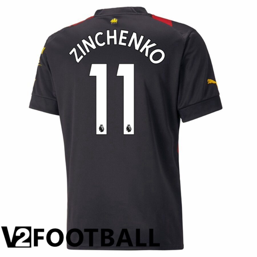 Manchester City（ZINCHENKO 11）Away Shirts 2022/2023