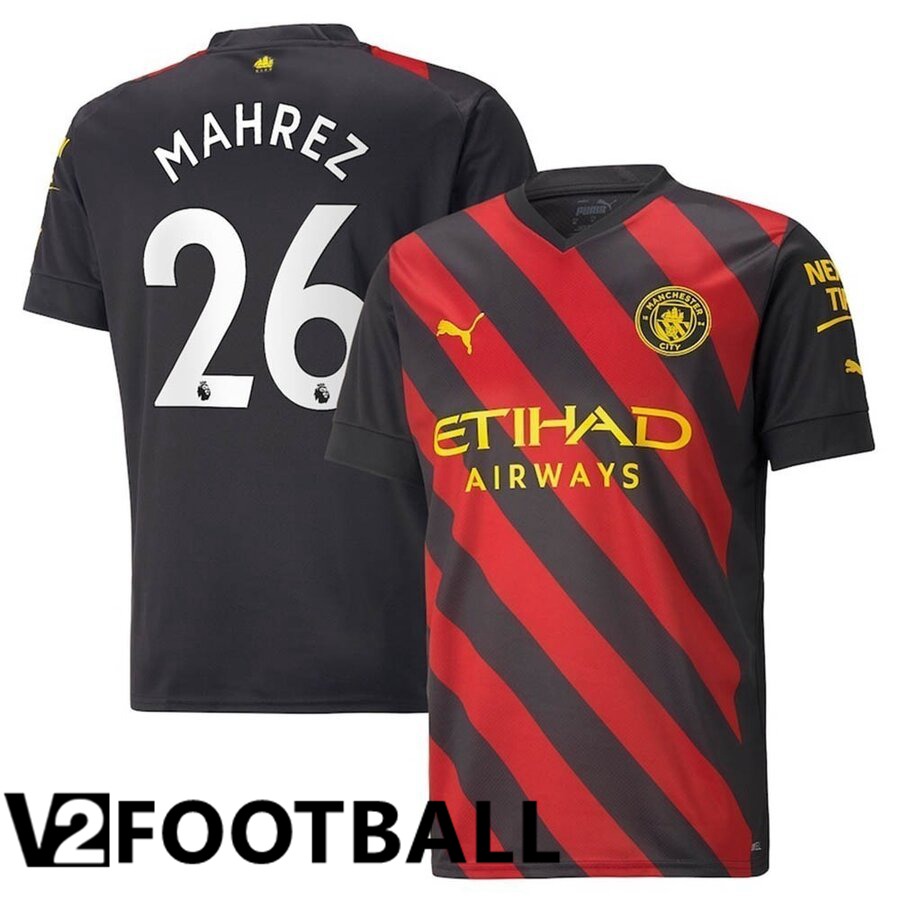 Manchester City（MAHREZ 26）Away Shirts 2022/2023