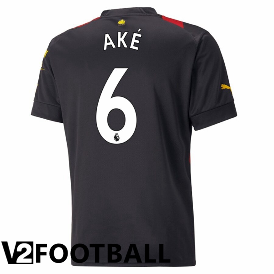 Manchester City（AKE 6）Away Shirts 2022/2023
