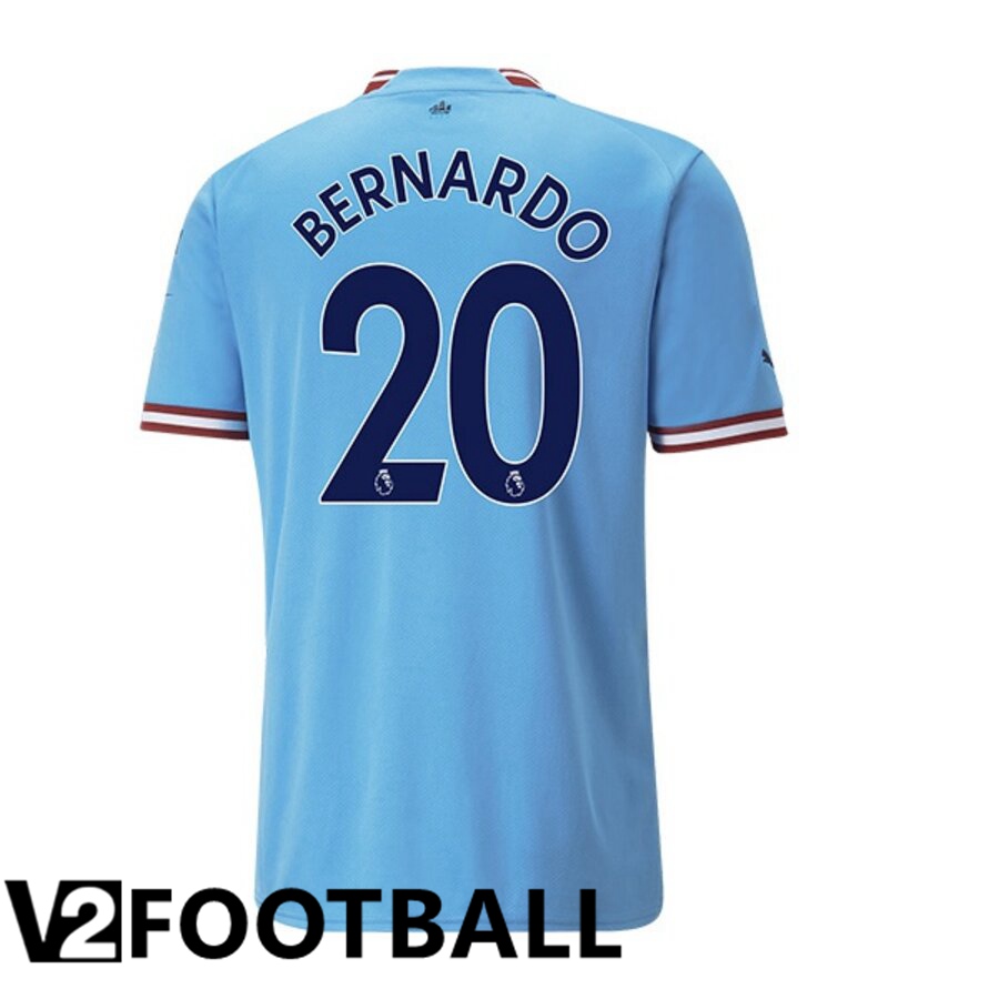Manchester City（BERNARDO 20）Home Shirts 2022/2023