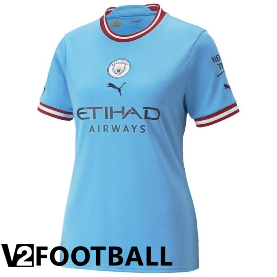 Manchester City Womens Home Shirts 2022/2023