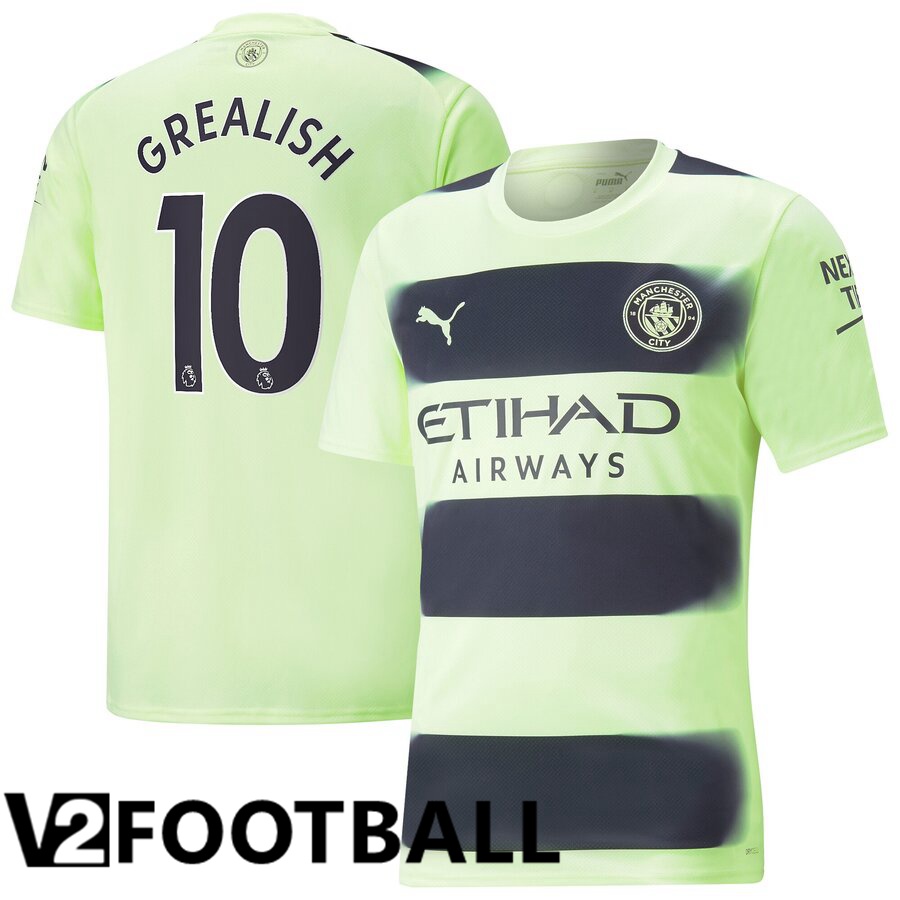 Manchester City（GREALISH 10）Third Shirts 2022/2023