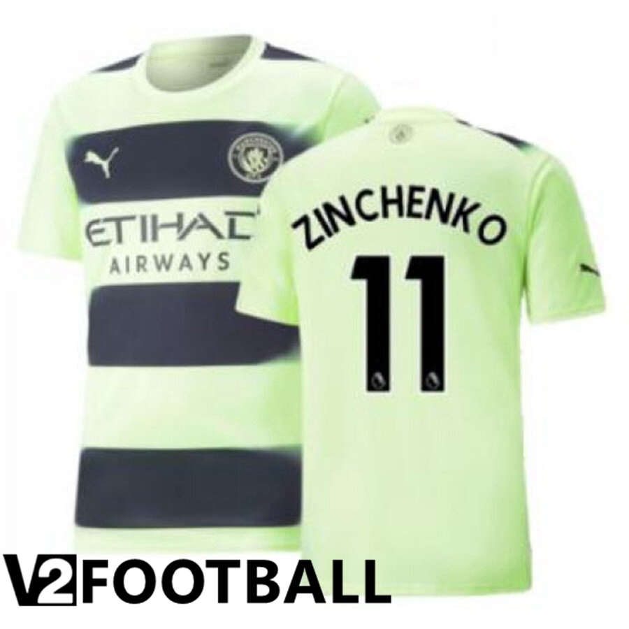 Manchester City（ZINCHENKO 11）Third Shirts 2022/2023