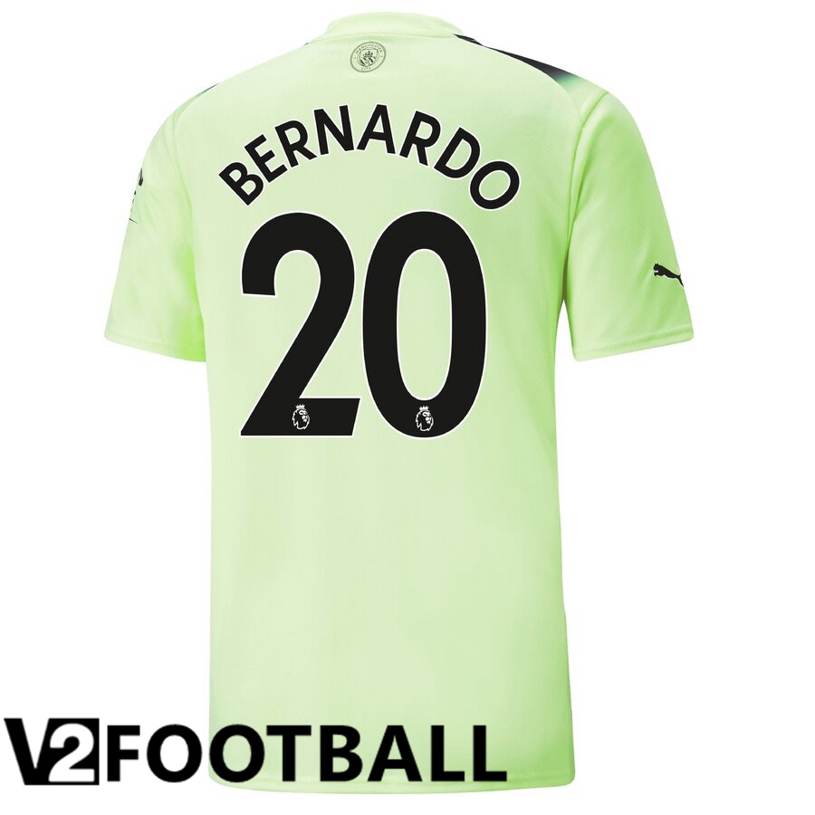 Manchester City（BERNARDO 20）Third Shirts 2022/2023