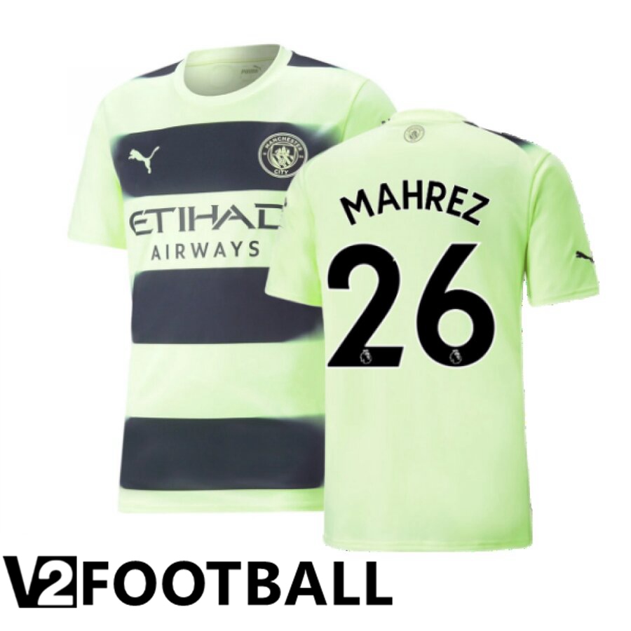 Manchester City（MAHREZ 26）Third Shirts 2022/2023