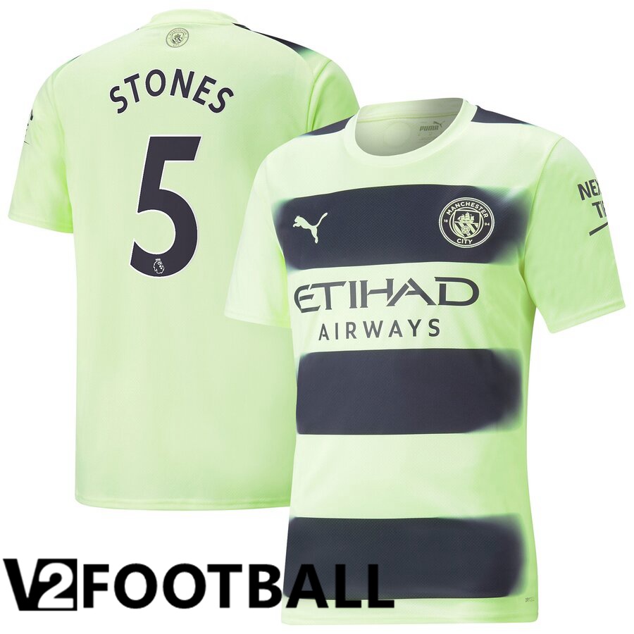 Manchester City（STONES 5）Third Shirts 2022/2023