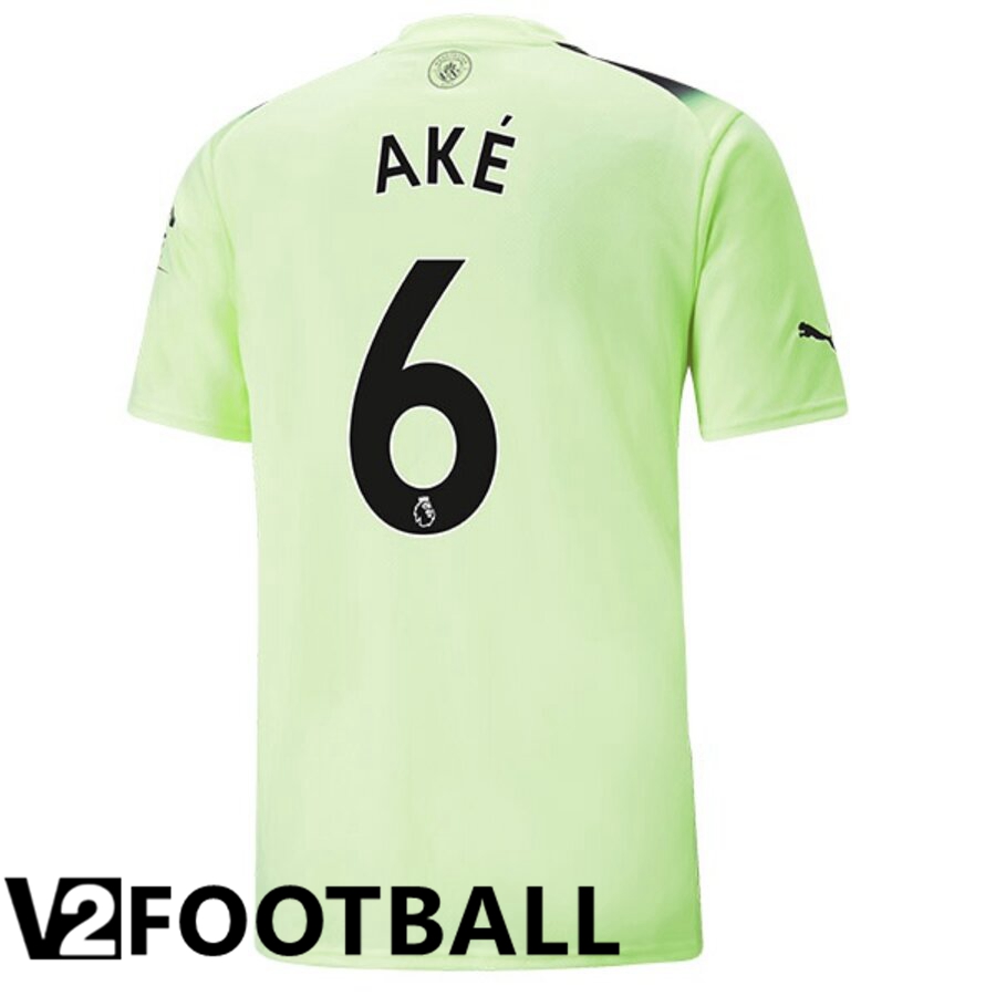 Manchester City（AKE 6）Third Shirts 2022/2023