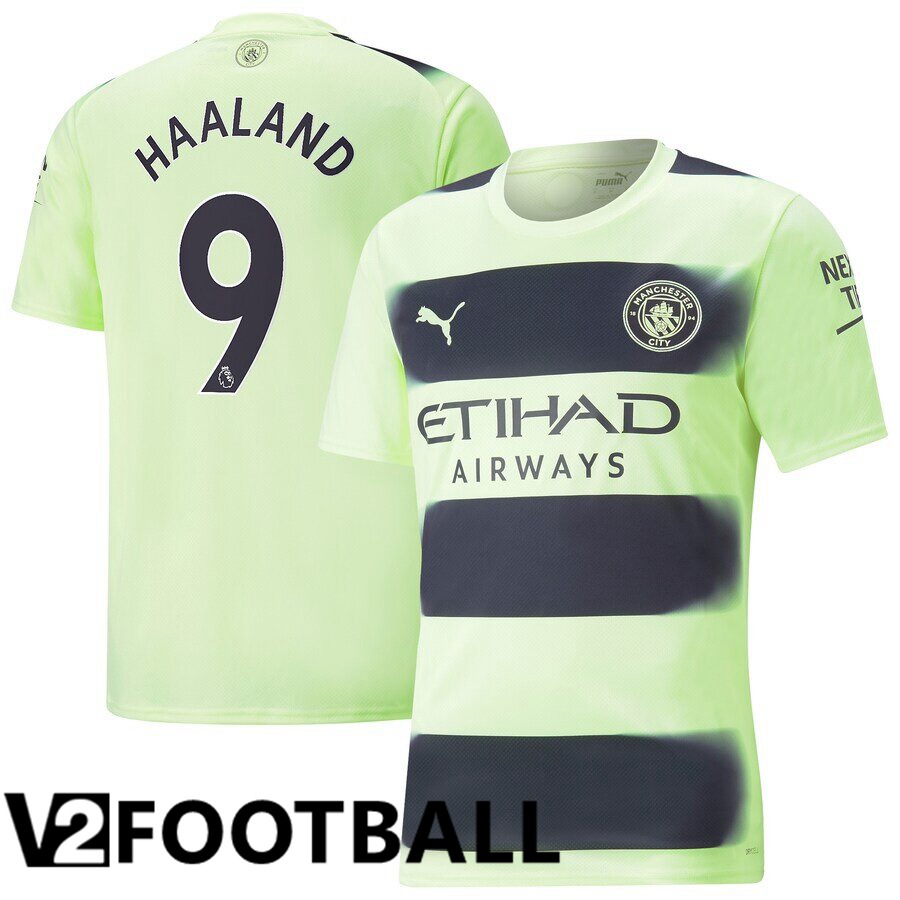 Manchester City（HAALAND 9）Third Shirts 2022/2023