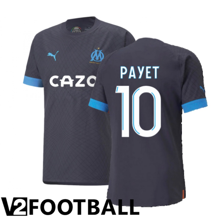 Olympique Marseille (Payet 10) Away Shirts 2022/2023