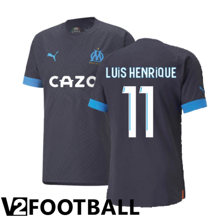 Olympique Marseille (Luis Henrique 11) Away Shirts 2022/2023