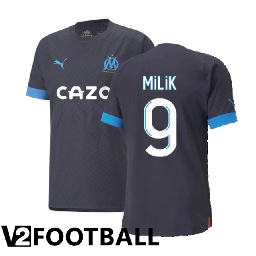 Olympique Marseille (Milik 9) Away Shirts 2022/2023