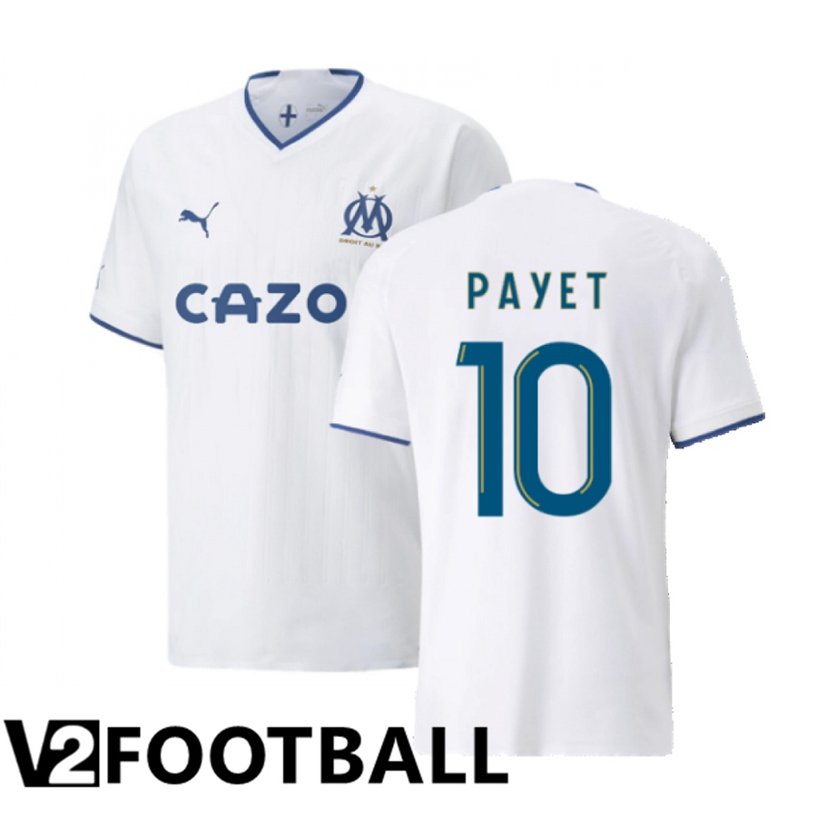 Olympique Marseille (Payet 10) Home Shirts 2022/2023